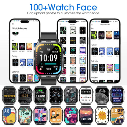 H5 IP68 Waterproof Smartwatch for Women Men , Smart Watch with Bluetooth Call, android & iphone - Smarty Pick Deals