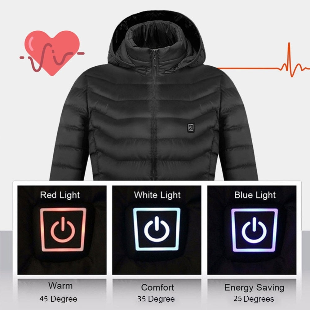 Smart Heated Jacket for Extreme Cold – Lightweight, Fast Heating & All-Day Warmth - Smarty Pick Deals