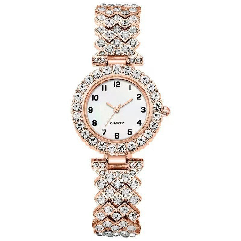 Luxury Fashion Women WristWatch Set Silver Strap Alloy Bracelet For Ladies - Smarty Pick Deals