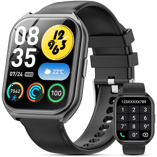 Smart Watch for Men with IP67 Waterproof,1.85 Inch Smart Watch Black - Smarty Pick Deals