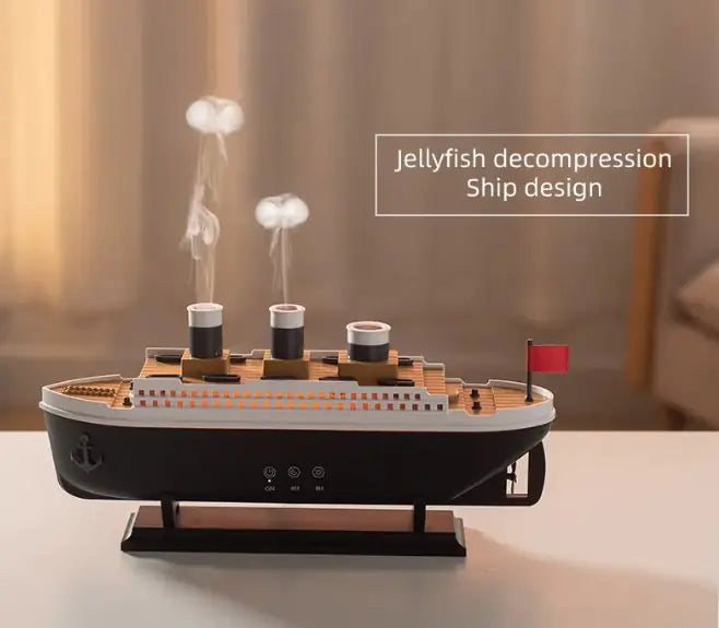 Titanic Ship Humidifiers for Bedroom, Quiet Cool Mist Air Humidifier. - Smarty Pick Deals