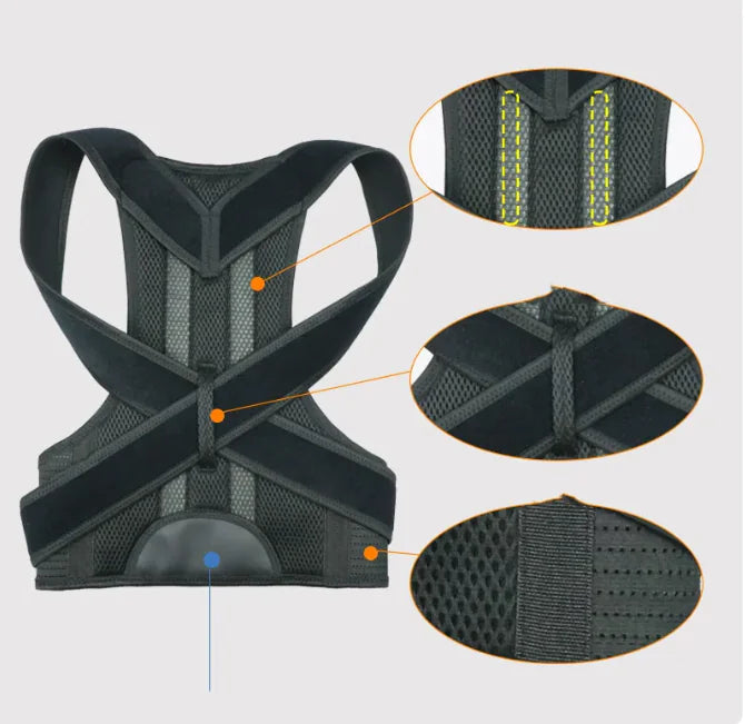 Posture Corrector for Women and Men, Support Shoulder Posture Support and Back Pain Relief - Smarty Pick Deals