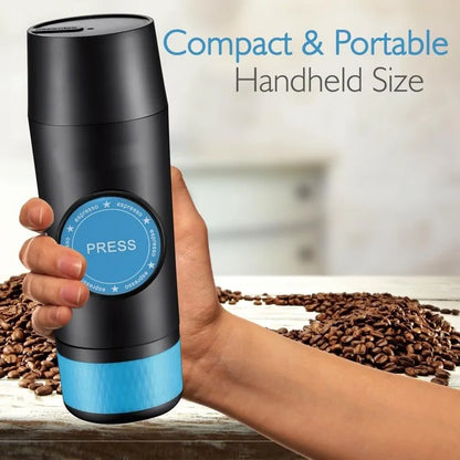 2 in 1 Capsule & Ground Mini Espresso Portable Coffee Maker - Smarty Pick Deals