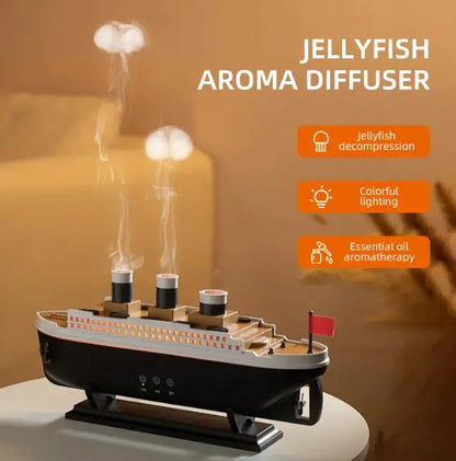 Titanic Ship Humidifiers for Bedroom, Quiet Cool Mist Air Humidifier. - Smarty Pick Deals