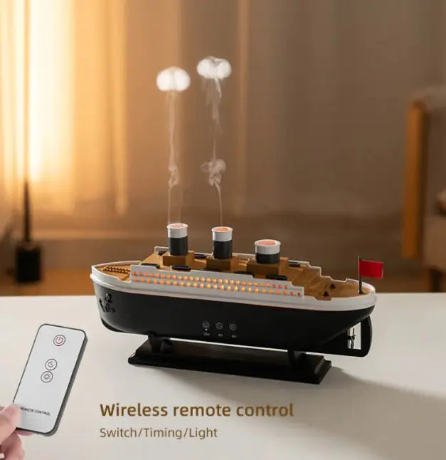 Titanic Ship Humidifiers for Bedroom, Quiet Cool Mist Air Humidifier. - Smarty Pick Deals