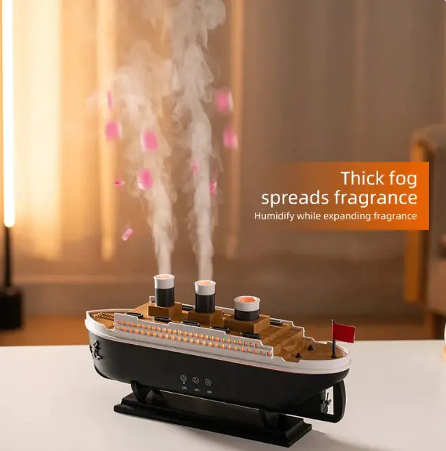 Titanic Ship Humidifiers for Bedroom, Quiet Cool Mist Air Humidifier. - Smarty Pick Deals