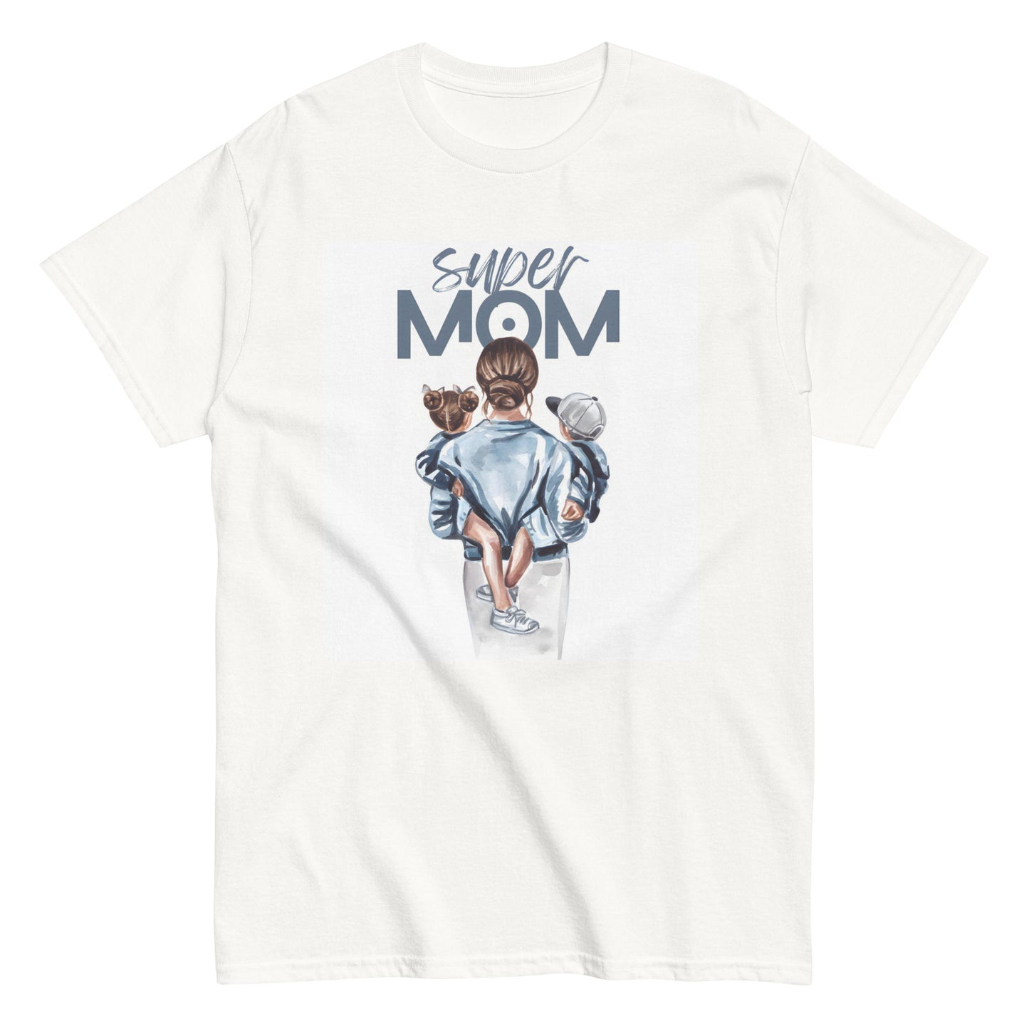 Super Mom T-Shirt - Stylish Mom Life Tee, Cute Mother’s Day Gift 100% Cotton. - Smarty Pick Deals