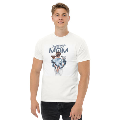 Super Mom T-Shirt - Stylish Mom Life Tee, Cute Mother’s Day Gift 100% Cotton. - Smarty Pick Deals